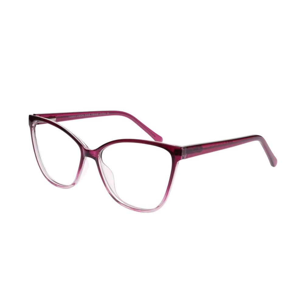 New CANNY VISION Grape Fade DIXIE Eyeglasses 56/15/140